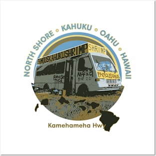 Famous Kahuku Shrimp Truck Posters and Art